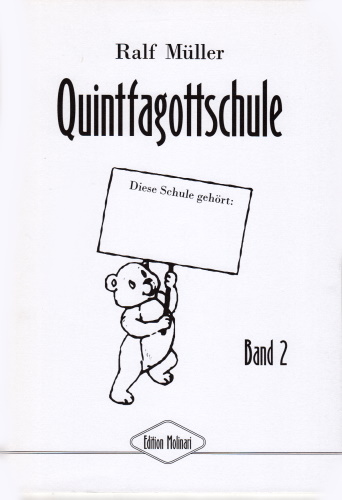 QUINTFAGOTTSCHULE Book 2 (German Text)