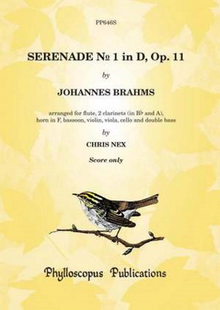 SERENADE No.1 in D major Op.11 (score)