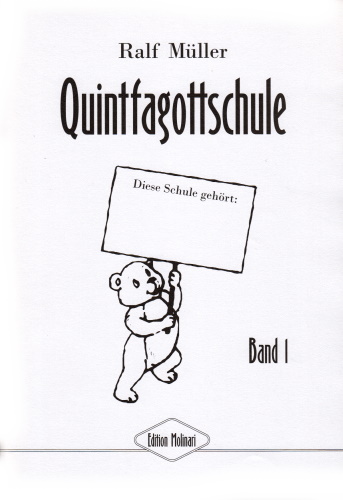 QUINTFAGOTTSCHULE Book 1 (German text)