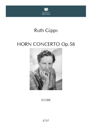 HORN CONCERTO Op.58 Full Score