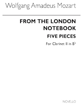 FROM THE LONDON NOTEBOOK clarinet 2