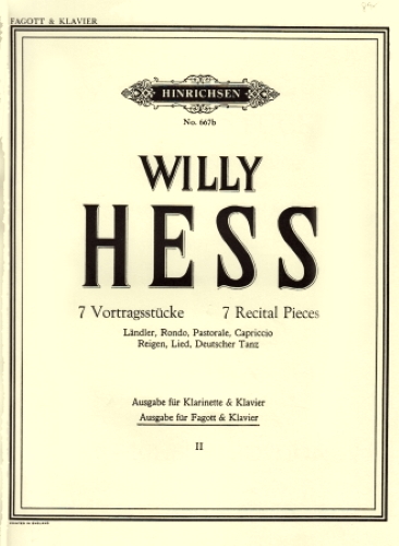 SEVEN RECITAL PIECES Volume 2