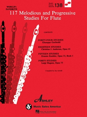 117 Melodious And Progressive Studies For Flute