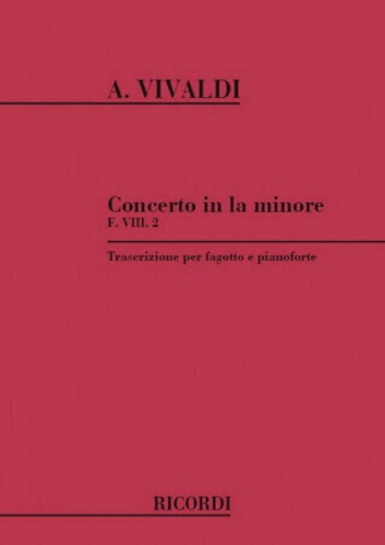 CONCERTO in A minor FVIII/2 PV70 RV498 Op.45 No.3