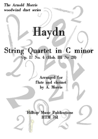 STRING QUARTET in C minor from Op.17 No.4