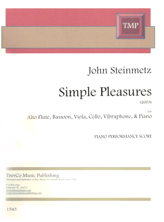 SIMPLE PLEASURES (score & parts)