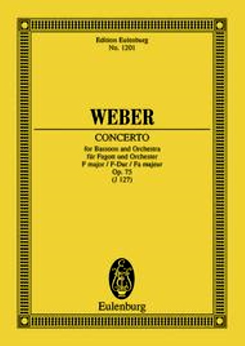 BASSOON CONCERTO Op.75 Miniature score