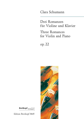 THREE ROMANCES Op.22