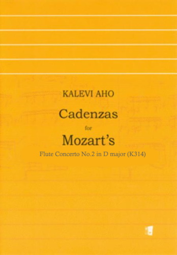 CADENZAS to Mozart's Flute Concerto No.2 in D major, K314