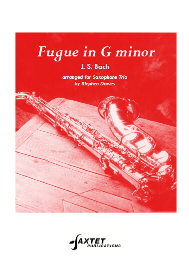 FUGUE in G minor (score & parts)
