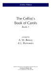 THE CELLIST'S BOOKS OF CAROLS Book 1