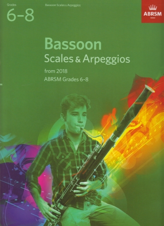 BASSOON SCALES & ARPEGGIOS Grade 6-8 (from 2018)