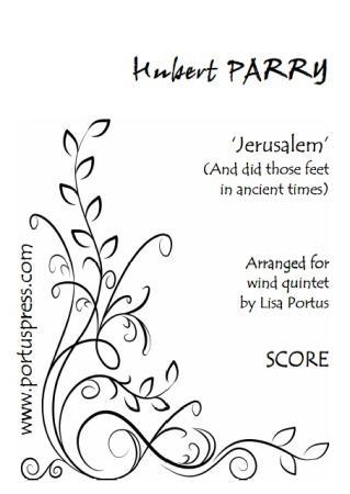 JERUSALEM (score & parts)