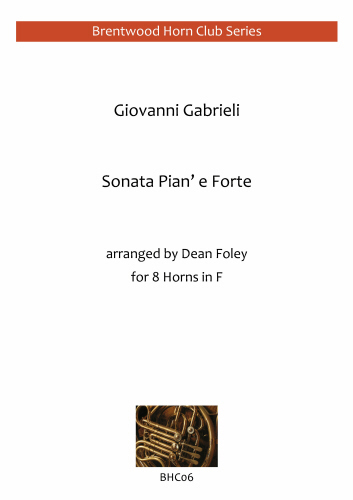 SONATA PIAN' E FORTE (score & parts)