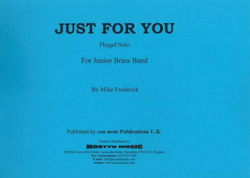 JUST FOR YOU (score & parts)