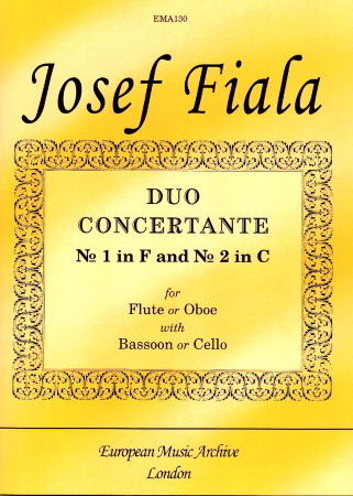 DUO CONCERTANTE No.1 in F & No.2 in C (playing score)