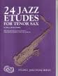24 JAZZ ETUDES for Tenor Sax