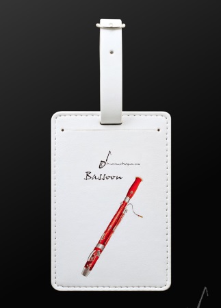 LUGGAGE TAG Bassoon