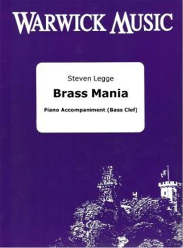 BRASS MANIA Piano Accompaniment for Bass Clef Trombone