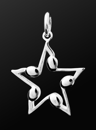 STERLING SILVER PENDANT Music of the Night