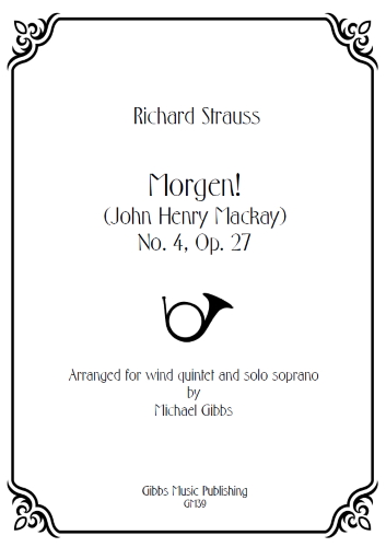 MORGEN! Op.27 No.4 (score & parts)