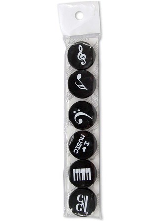 MAGNETS Music Notes (Pack of 6)