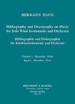 BIBLIOGRAPHY & DISCOGRAPHY on Music for Solo Wind