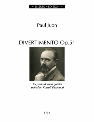 DIVERTIMENTO Op.50 (score & parts)