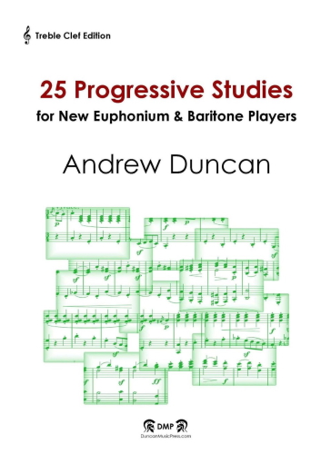 25 PROGRESSIVE STUDIES (treble clef)