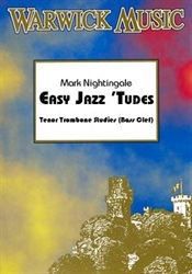 EASY JAZZY 'TUDES + Online Audio (bass clef)